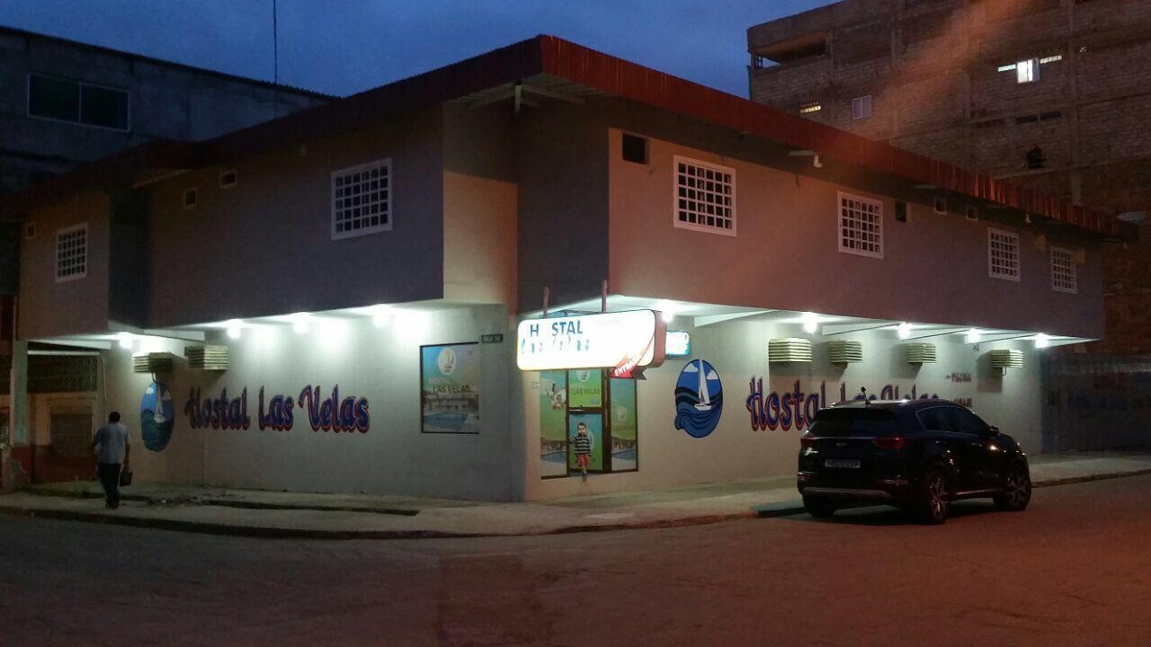 Hostal Las Velas Hotell Manta Exteriör bild