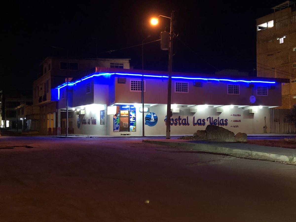 Hostal Las Velas Hotell Manta Exteriör bild